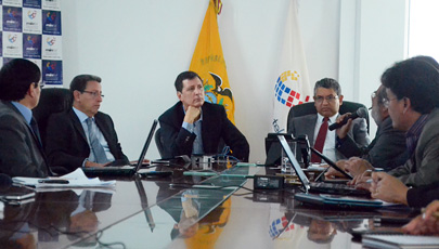 Ministro de Telecomunicaciones se Reunió con Directores Nacional y Regionales del Registro Civil