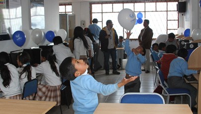 Masiva asistencia en inauguración de Infocentro de Tocachi