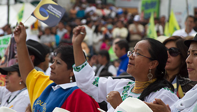 Ciudadanos disfrutaron de la Feria Socio País y festejaron 6 años de Revolución Ciudadana