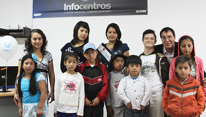 En los Infocentros Comunitarios se vive la verdadera inclusión