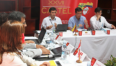 XXVII Reunión Ordinaria del Comité Andino de Autoridades de Telecomunicaciones (CAATEL)