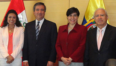 Viceministra Ana Proaño participa en Encuentro Binacional