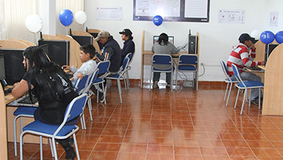 Infocentros trabajan permanentemente por el desarrollo del país