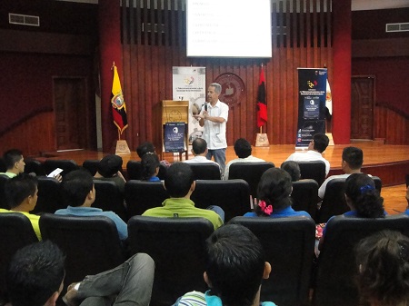 Estudiantes de Universidades de Calceta y del Instituto Tecnológico de Portoviejo recibieron socialización del concurso InnovaTIC