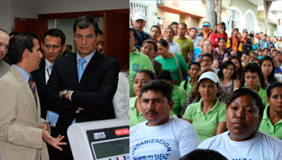 Inauguración del “Complejo de clasificación regional de Correos del Ecuador”