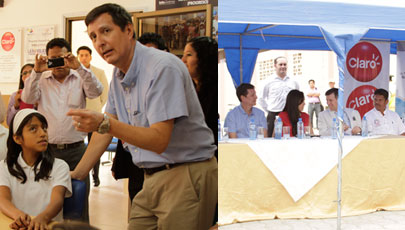 Ministro Guerrero entregó, oficialmente, 4 nuevos Infocentros Comunitarios