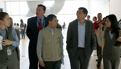Ministro Jaime Guerrero visitó agencias del Registro Civil en el Sur de Quito