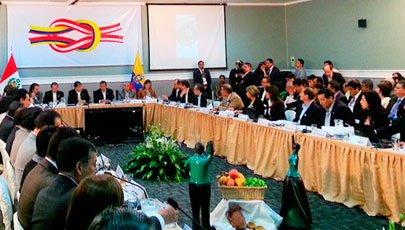 VII Gabinete Binacional de Ministros y Reunión preparatoria Ecuador – Perú