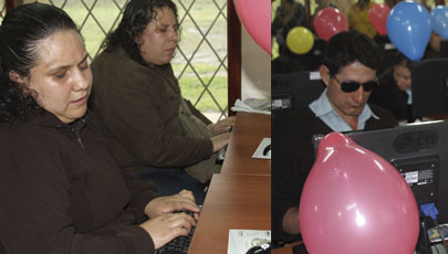 Infocentros Comunitarios atienden con calidad y calidez