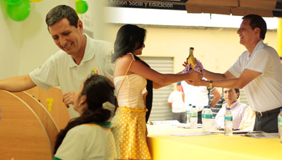 Ciudadanos de Tenguel agradecen por su Infocentro