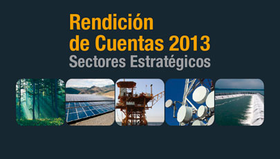 Sectores Estratégicos rinde cuentas de la gestión 2013