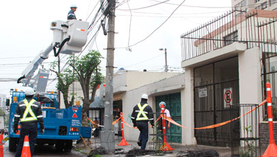 Mintel intensifica Plan de soterramiento en el país