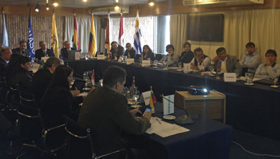 Desarrollo de la Reunión del Grupo de Trabajo de Telecomunicaciones, de la Unión de las Naciones Suramericanas (UNASUR), desarrollada en Uruguay