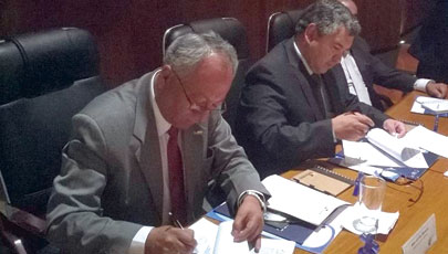 MINTEL e INAMHI firmaron un “Convenio-Marco”, que les permitirá trabajar coordinadamente por medio de: cooperación, asistencia y el intercambio de información