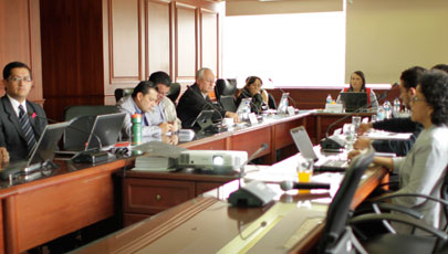 Sesión ordinaria del Consejo Nacional de Telecomunicaciones (CONATEL), donde se autorizó la instalación, operación y explotación de dos sistemas de audio y video por suscripción, para la provincia de Galápagos