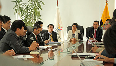 Reuniones de Trabajo sobre Proyectos Conjuntos entre Ecuador y Japón, con relación a los resultados del 1er Foro Internacional y Encuentro de Industrias TIC