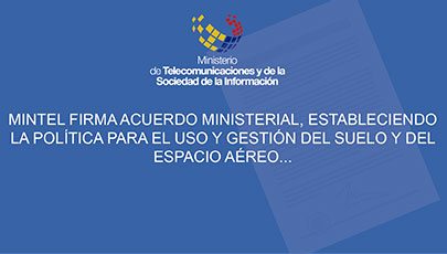 Acuerdo Ministerial en el cual se expiden las políticas respecto de tasas y contraprestaciones que correspondan fijar a los Gobiernos Autónomos Descentralizados (GAD) cantonales distritales en ejercicio de su potestad de regulación de uso y gestión del suelo y del espacio aéreo