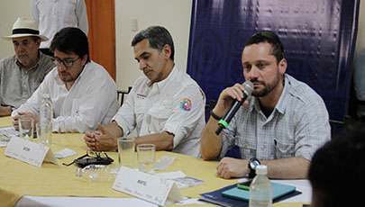 Ministro de Telecomunicaciones y de la Sociedad de la Información, Ing. Augusto Espín Tobar