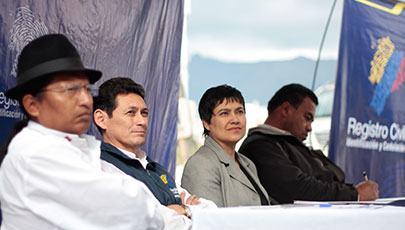 Viceministra de Tecnologías de la Información y Comunicación, del Ministerio de Telecomunicaciones y de la Sociedad de la Información, Ing. Alexandra Álava