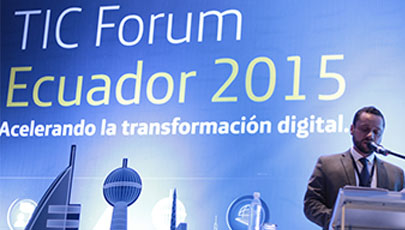 INAUGURACIÓN EN TIC FORUM ECUADOR 2015