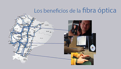 Ecuador hoy cuenta con 45.000 km de fibra óptica