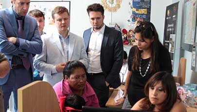 Georgy Vasilenkov, representante en el Ecuador del Centro Nacional de Informatización de Rusia