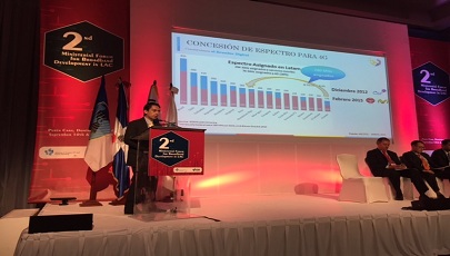 Viceministro de Tecnologías de la Información y Comunicación, Ing. Gustavo Sánchez