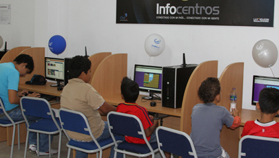 Inauguración de 17 Infocentros y 1 Megainfocentro
