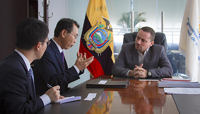 Embajador de Corea en Ecuador, Eun-chul Lee
