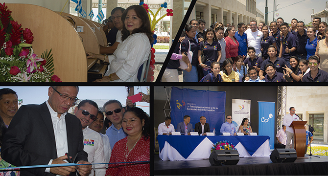 Inauguración 31 Infocentros y 1 MegaInfocentro en la provincia del Guayas