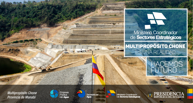 Megaconstrucción hídrica: Sistema Multipropósito Chone.