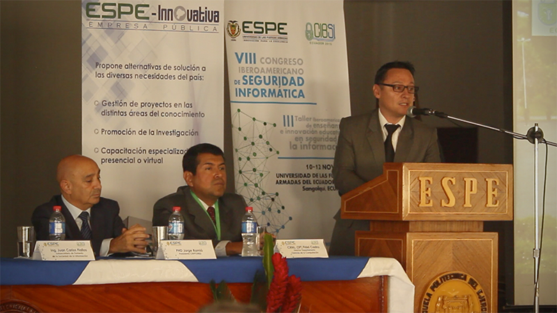 Subsecretario de Fomento de Sociedad de la Información y Gobierno en Línea, Ing. Juan Carlos Fiallos