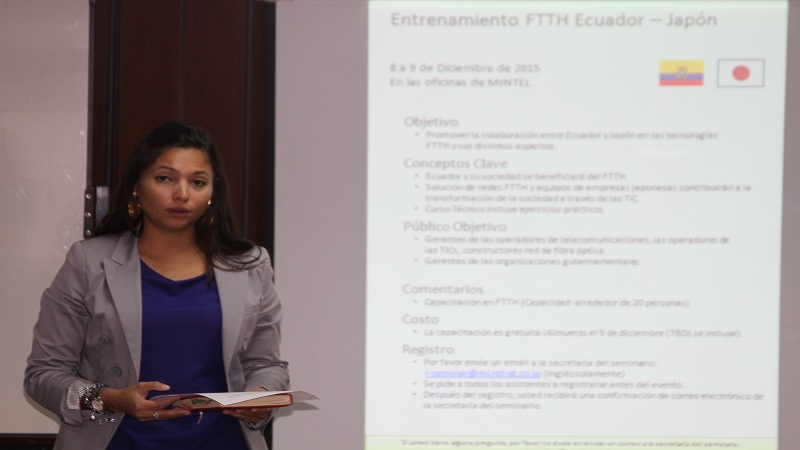 Seminario Fiber To The Home (FTTH).