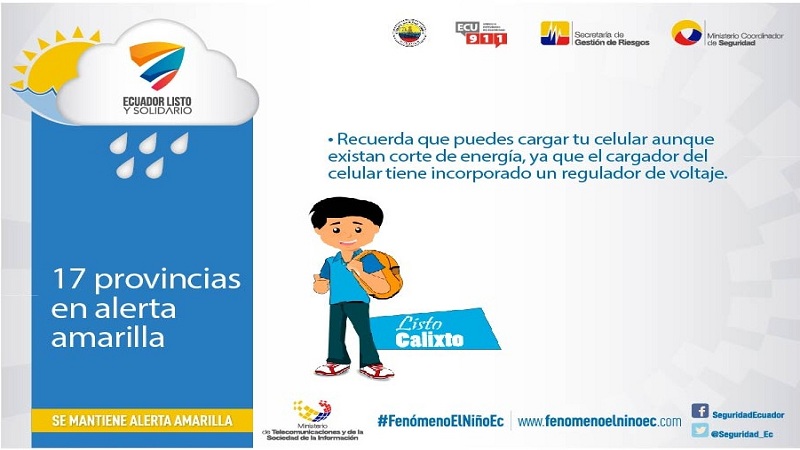 Tips tecnológicos que incentiven el correcto uso de la tecnología bajo condiciones climáticas adversas.