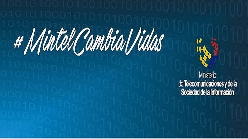 @Telecom_Ec en Twitter y de Ministerio Telecomunicaciones en Facebook.