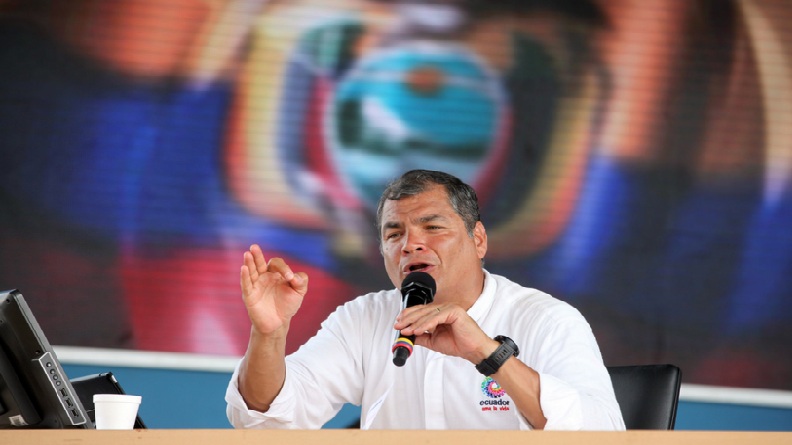 Presidente de la República, Econ. Rafael Correa Delgado - Enlace Ciudadano 457.