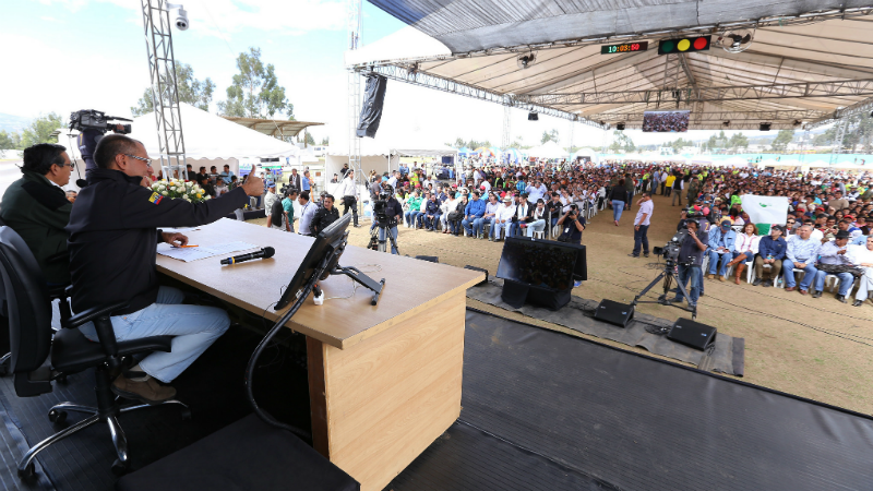 Vicepresidente Glas exalta el crecimiento de las telecomunicaciones en el país.