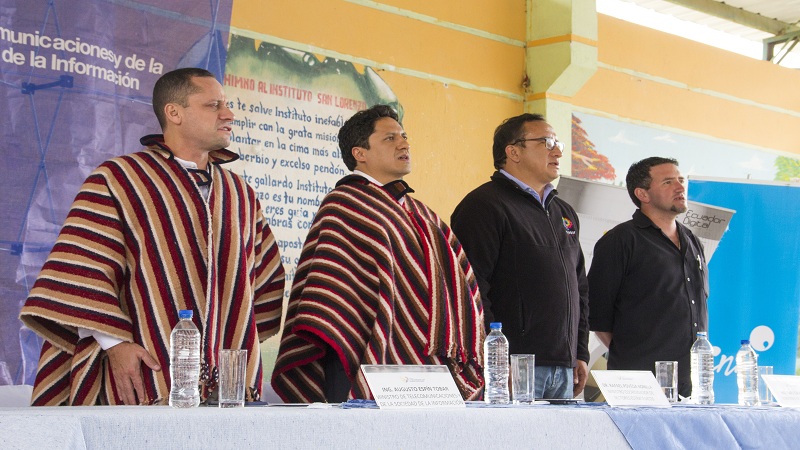 Inauguración de cinco Infocentros Comunitarios en Bolívar
