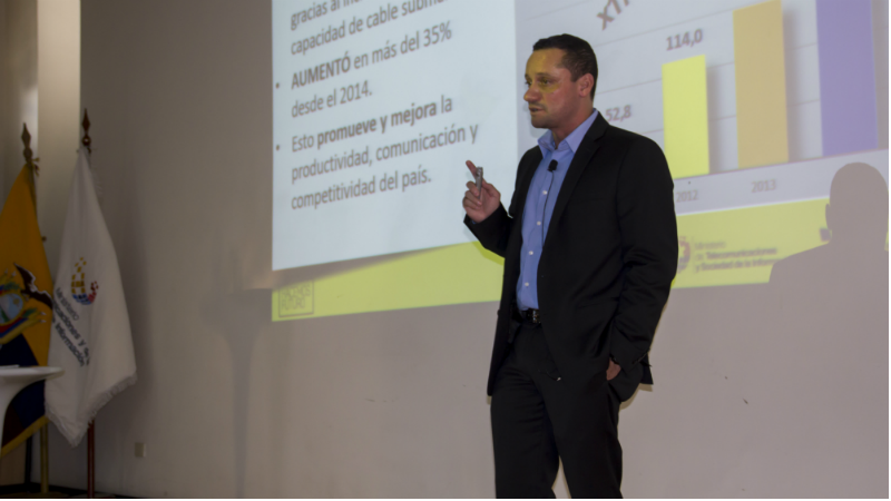 Ministro Augusto Espín expone a la ciudadanía los principales logros del MINTEL en el 2015