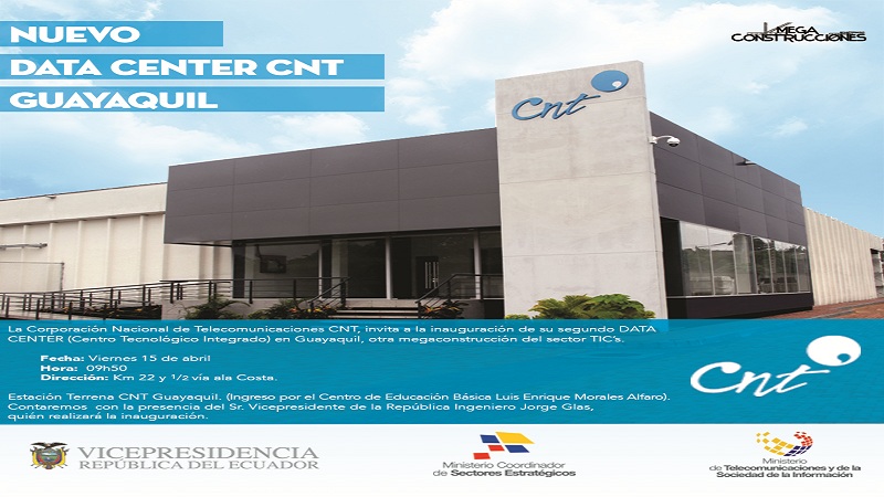 Invitación Data Center Guayaquil
