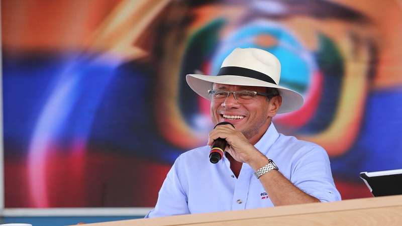 Naranjal, 09 de abril de 2016.- Vicepresidente Jorge Glas Espinel, participó en el enlace ciudadano 470 desde Naranjal. Foto: Wladimir Játiva/Vicepresidencia.