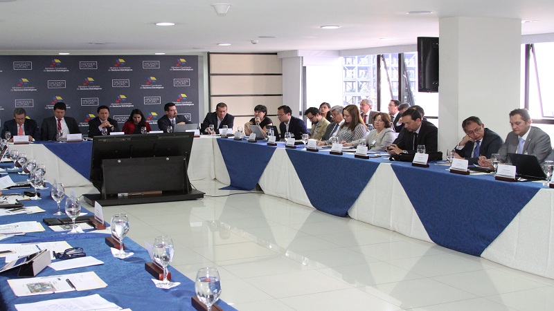 El ministro Rafael Poveda Bonilla, presidió el Consejo Sectorial de Sectores Estratégicos.