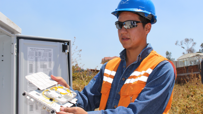 Seguimos trabajando para dotar a más poblaciones con los mejores servicios de telecomunicaciones.