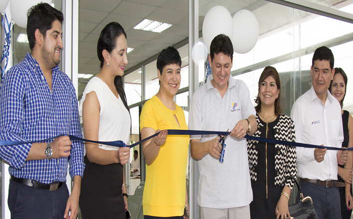 Ministra Álava comenzó con la inauguración de la Agencia del cantón Alfredo Baquerizo Moreno.