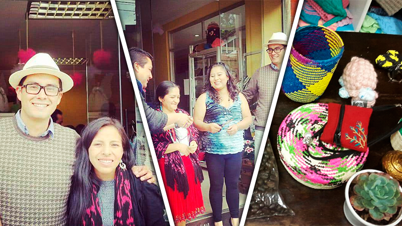 La Facilitadora Marisol Peñaloza - Apertura Café Galería Kallpa Warmi Azuay