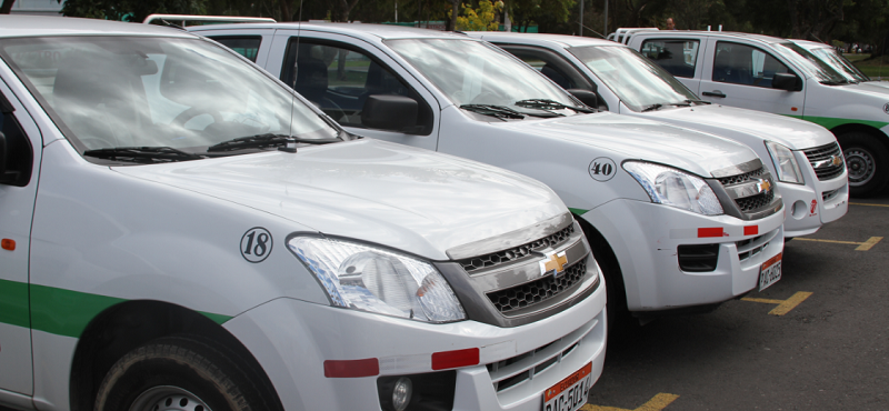 Proyecto Infocentros Comunitarios se nutre con de 12 camionetas