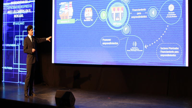 Presentación Viceministro Jácome evento Level 3