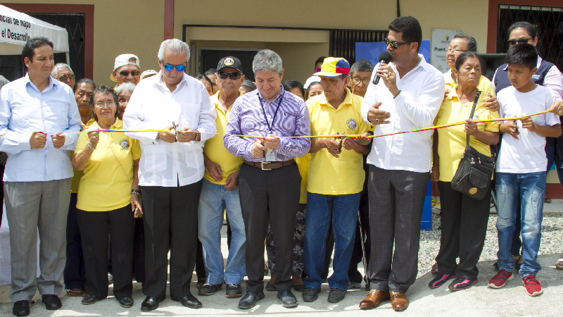 Inauguración del Infocentro Puerto Napo