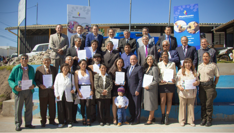 Entrega de certificados - San Martín