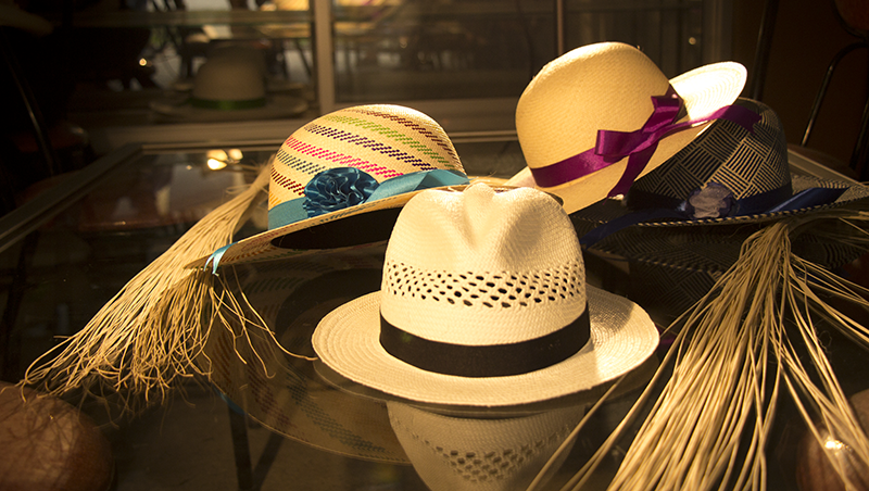 Sombreros de paja toquilla